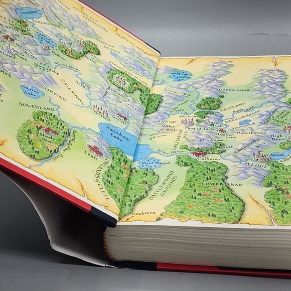 Terry Brooks First King of Shannara HC DJ 1st Edition 1996 w/ Color Map - Picture 7 of 14